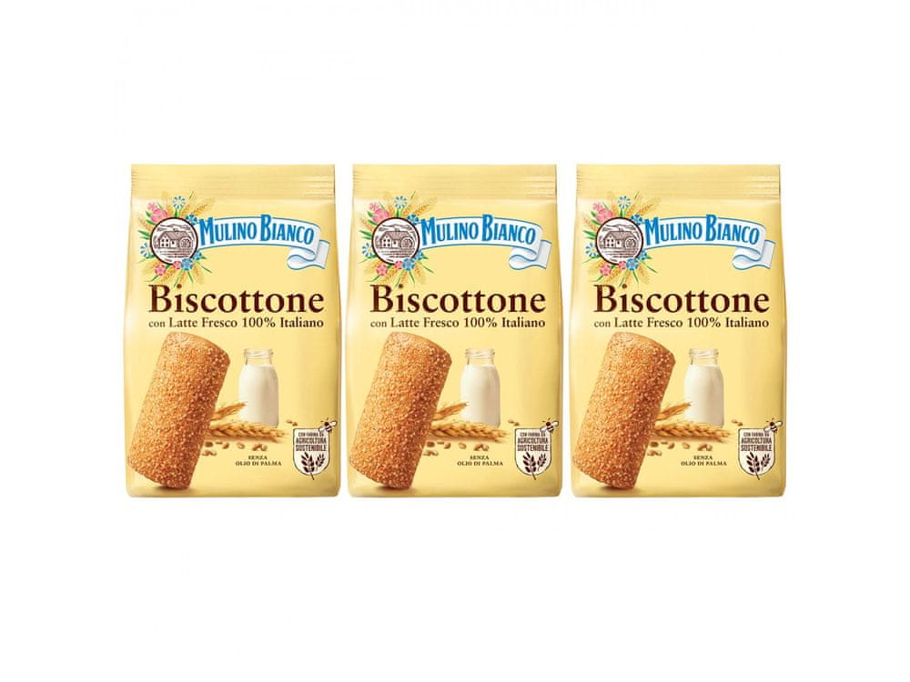 Mulino Bianco MULINO BIANCO Biscottone Talianske sušienky s cukrom 700g, 3